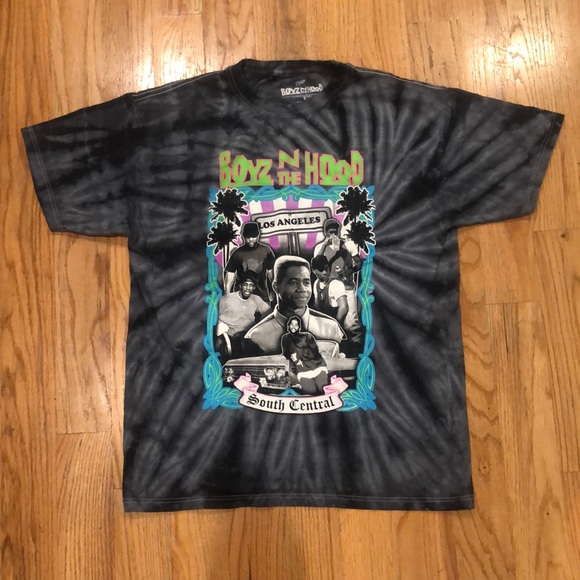 Philcos Tops - Boyz N The Hood Tie Dye Shirt in Small retro